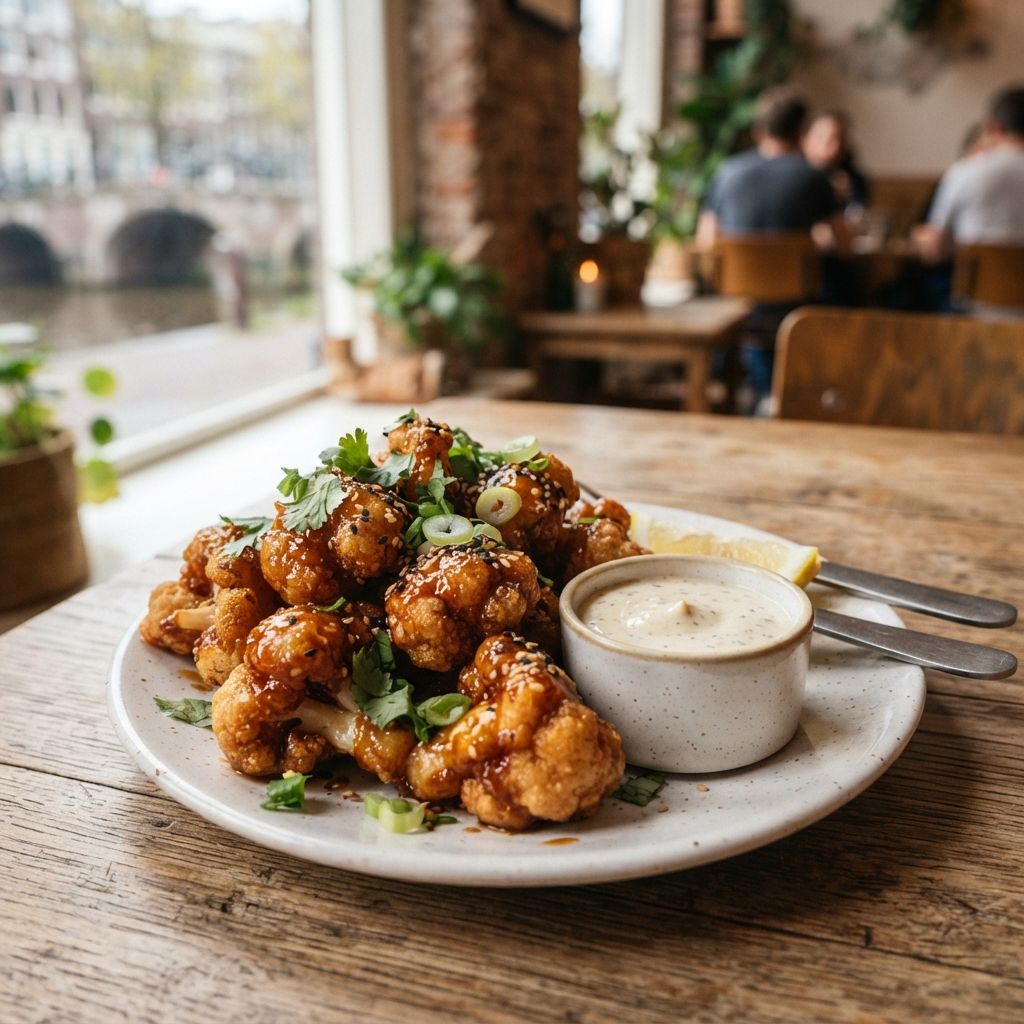 Fried Cauliflower Wings
