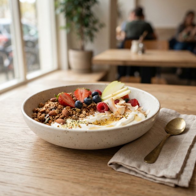 Hangop Granola Bowl