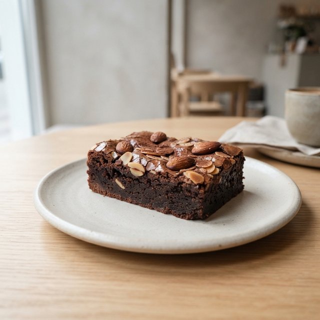 Chocolate Almond Brownie