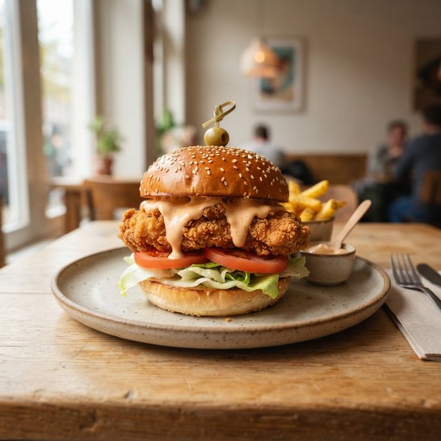 Chickenburger (Halal)