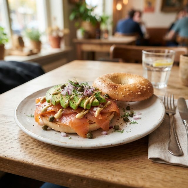 Wilde Alaska zalm met avocado