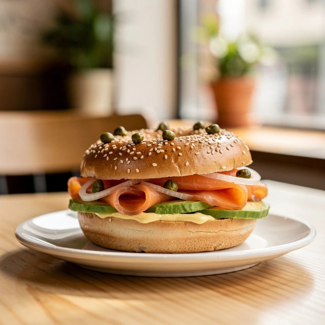 Wilde Alaska zalm met avocado