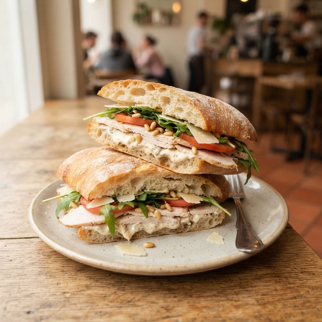 Chicken truffle mayonnaise