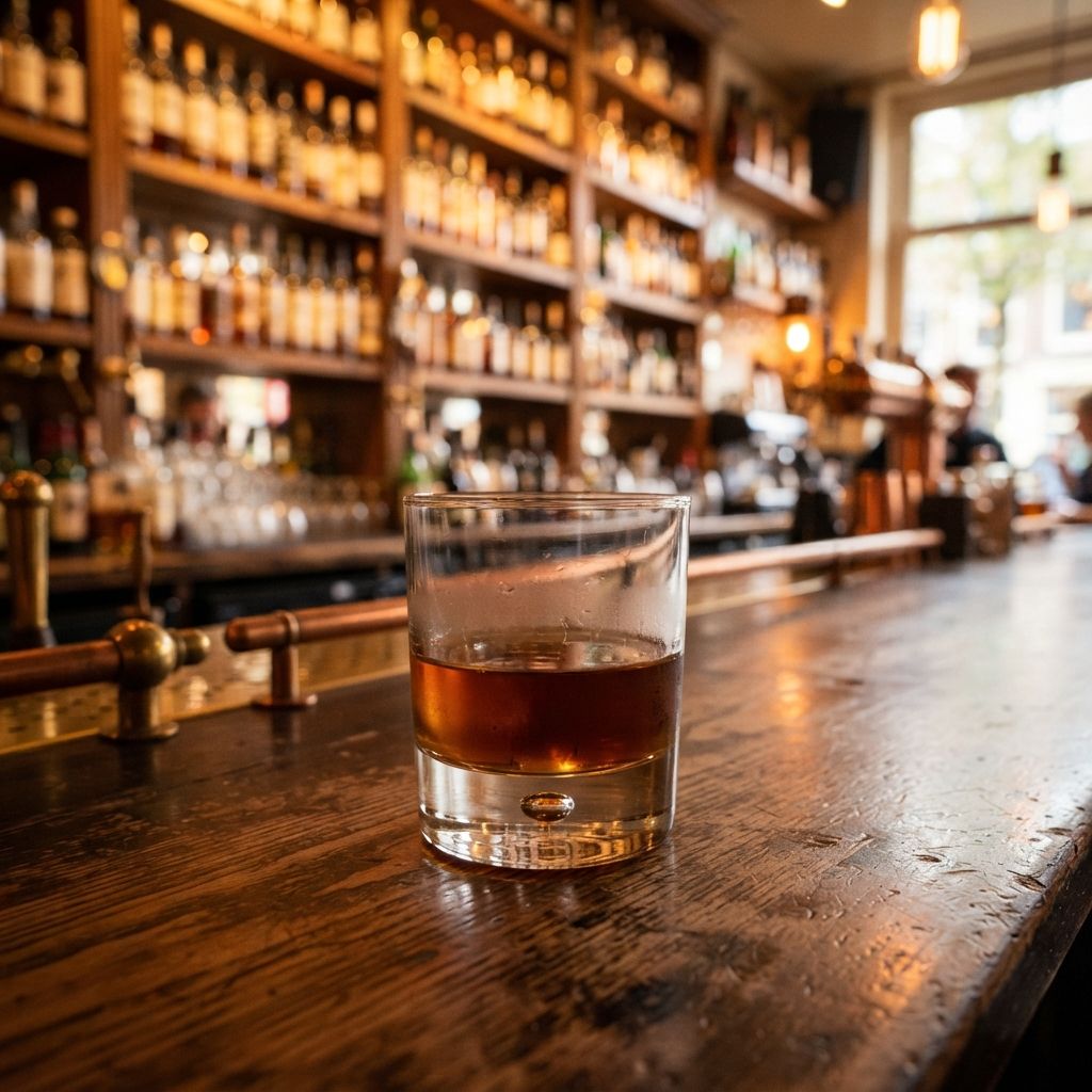 Eristoff wodka / Bombay gin / Bacardi / Bruine rum