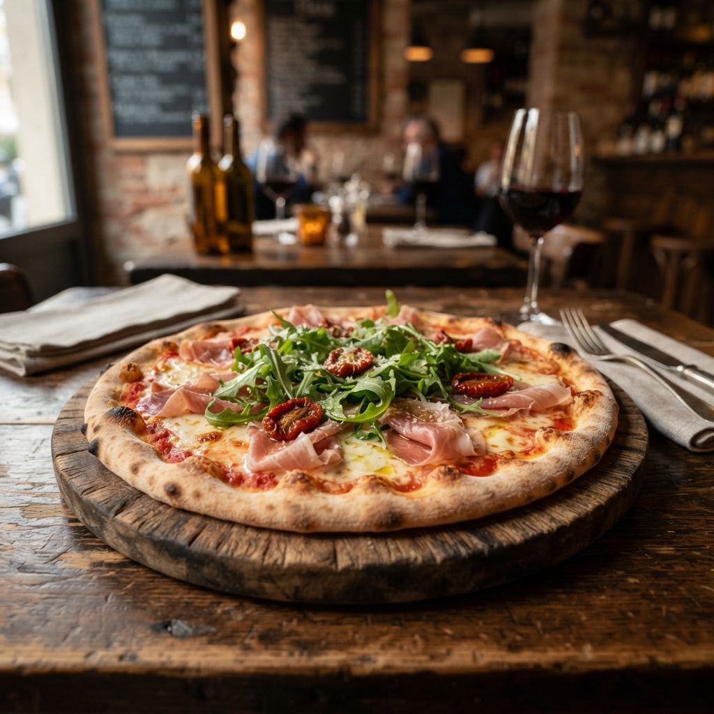 Borrel Pizza Prosciutto
