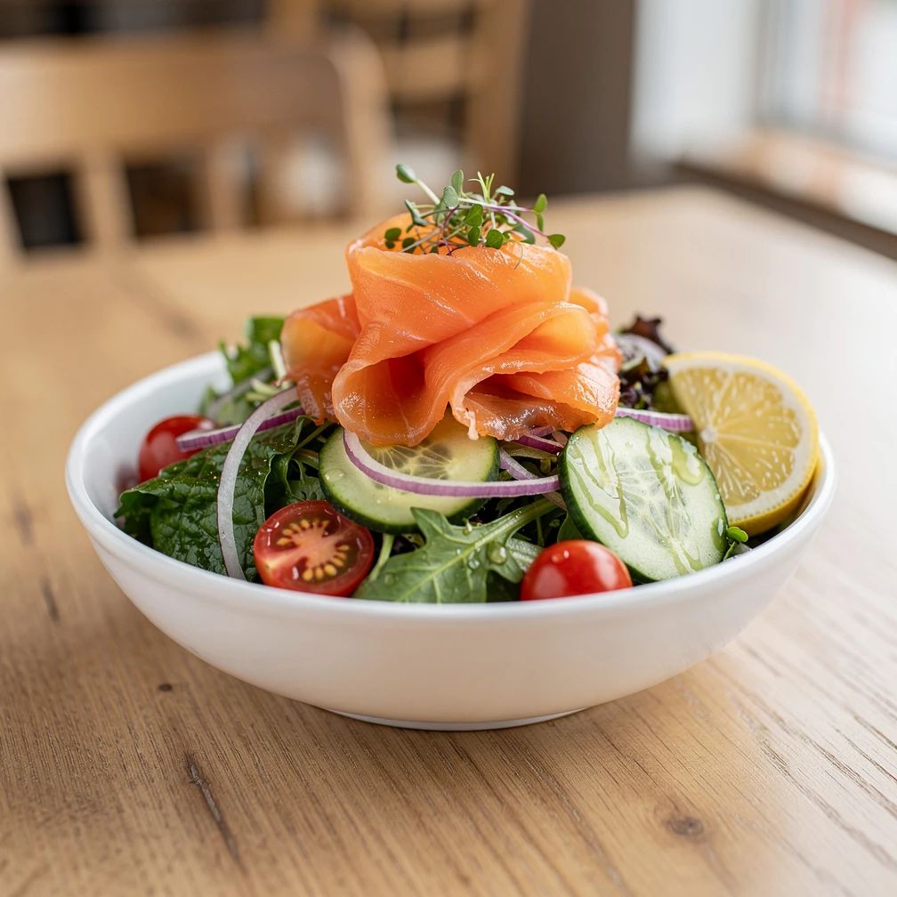 Upgrade salade: Zalm
