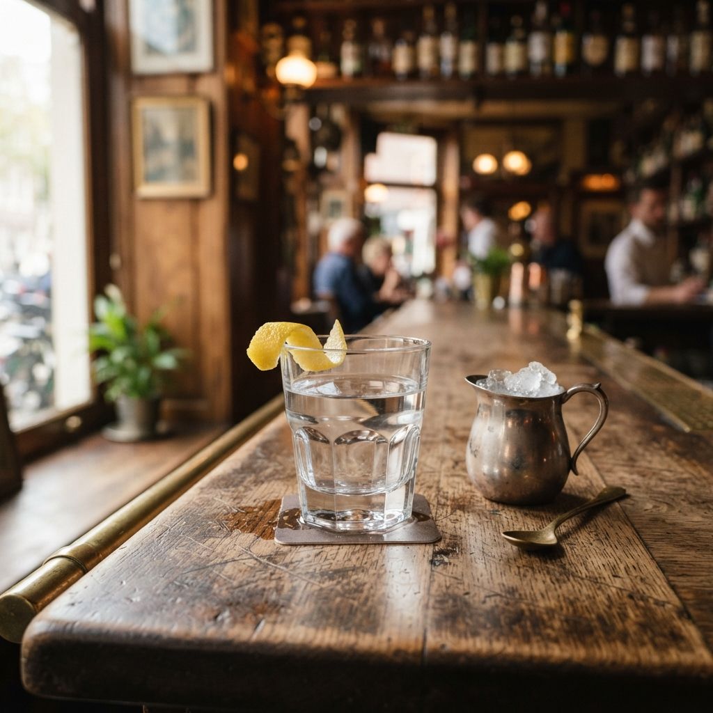 Damrak Amsterdam gin