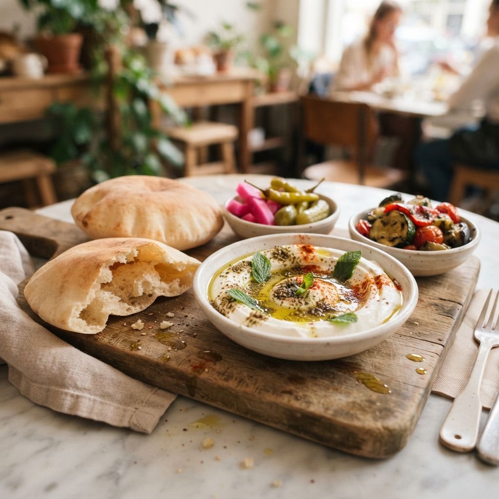 Mediterranean experience met labneh