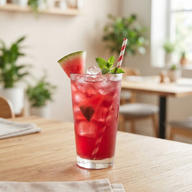 WATERMELOEN HIBISCUSDRINK