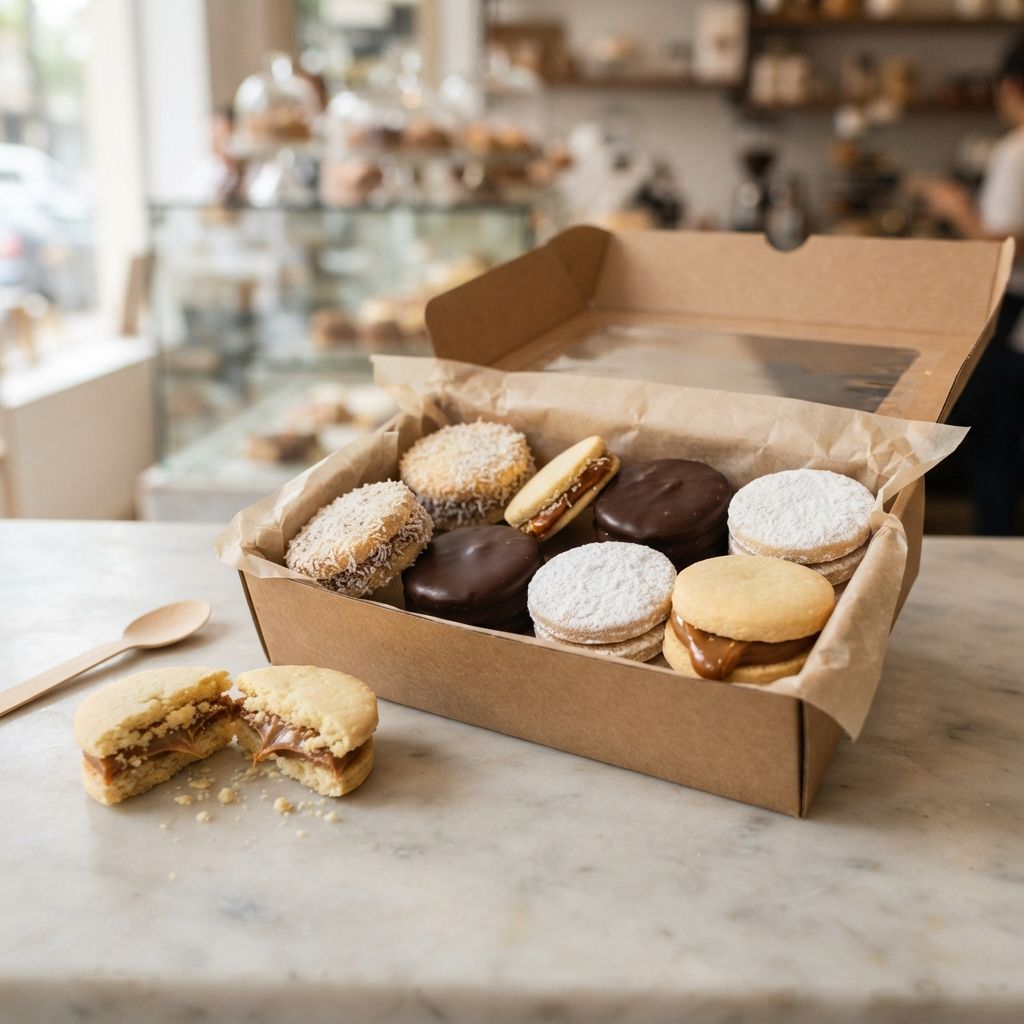 Alfajores tasting box