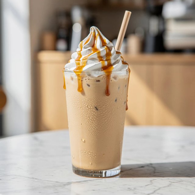 Iced Caramel Macchiato (Blended)