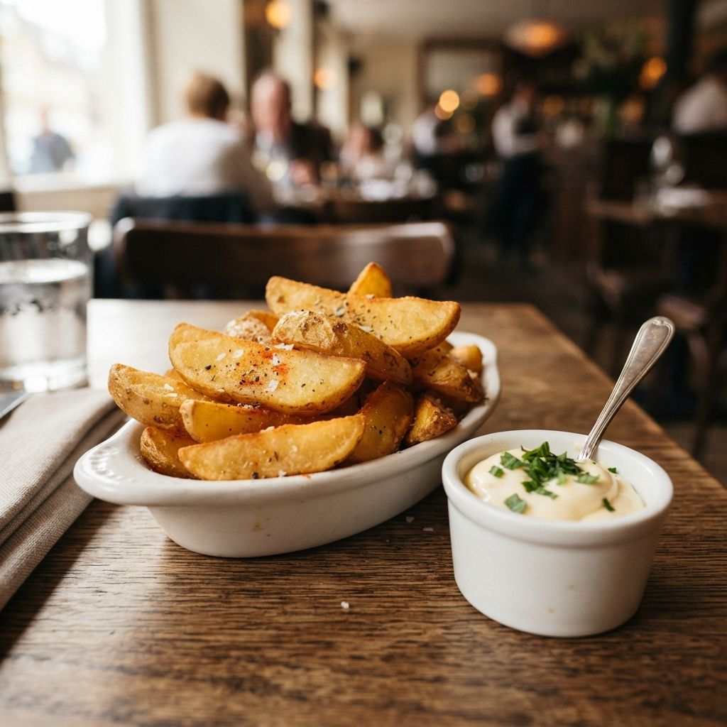 Aardappel (potato) wedges