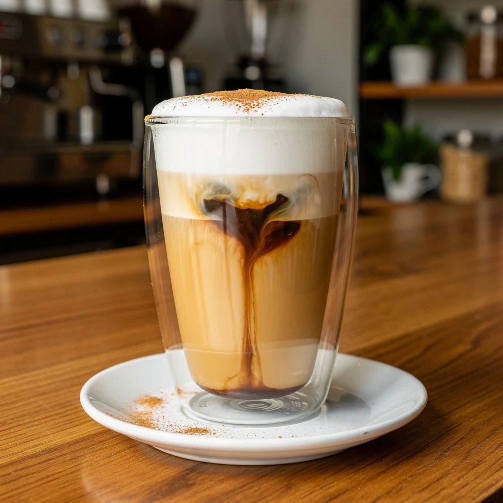 Dirty Chai latte