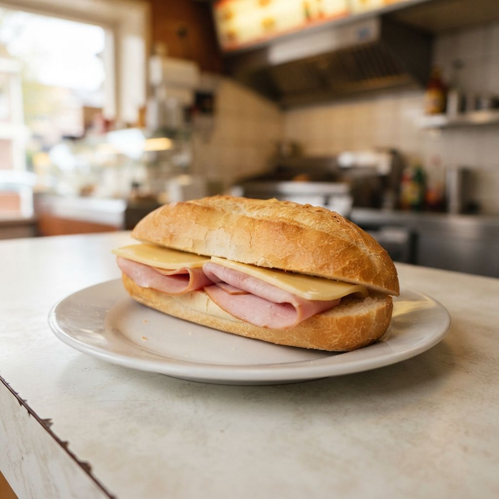 Broodje ham kaas