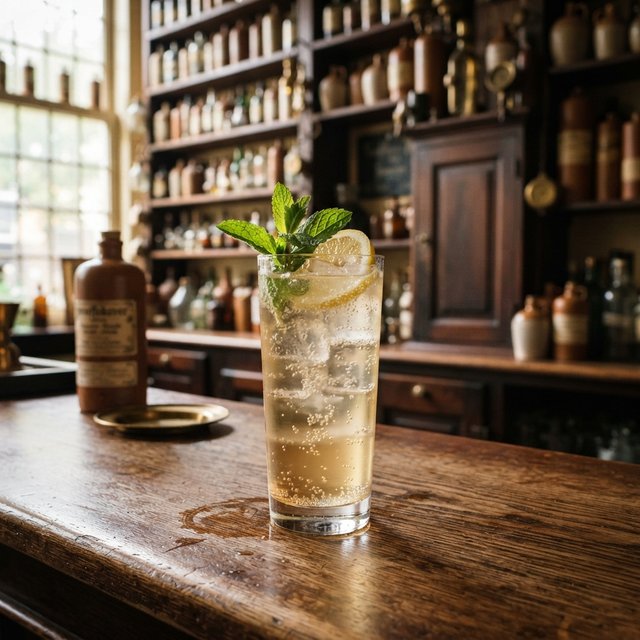Straaljager / Jonge Wees, mint, lemon bitter