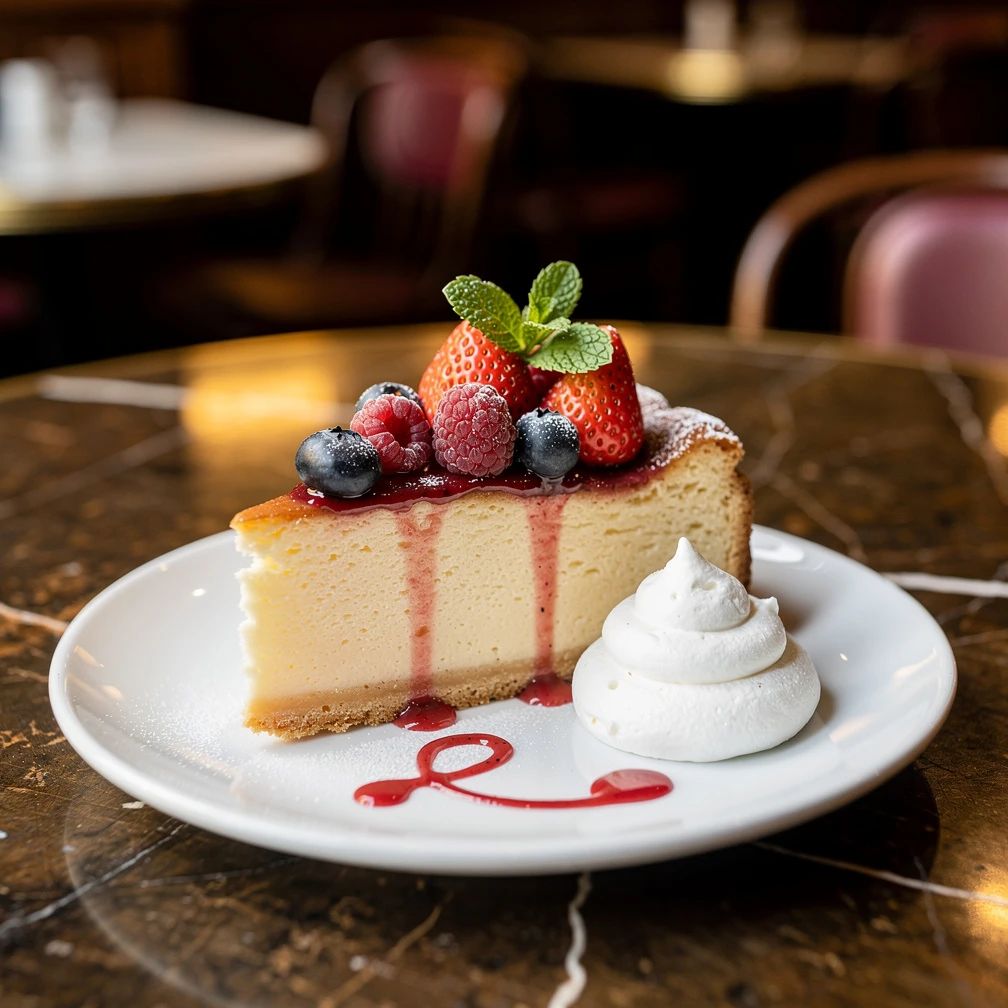 Cheesecake van het seizoen