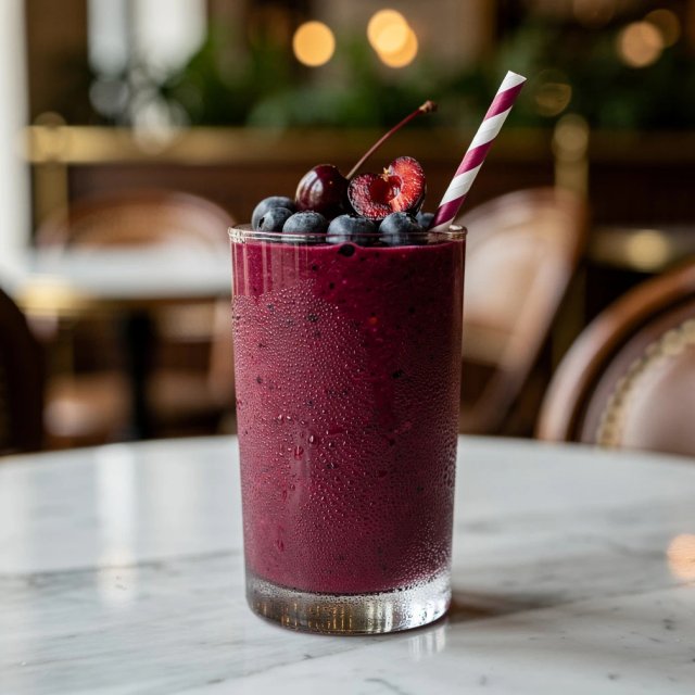 Berry bomb (kersen, blauwe bessen, cranberries)