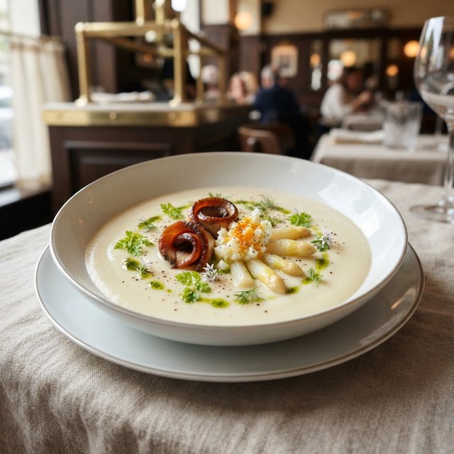 Asperge velouté