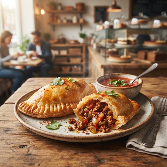Spicy meat empanadas