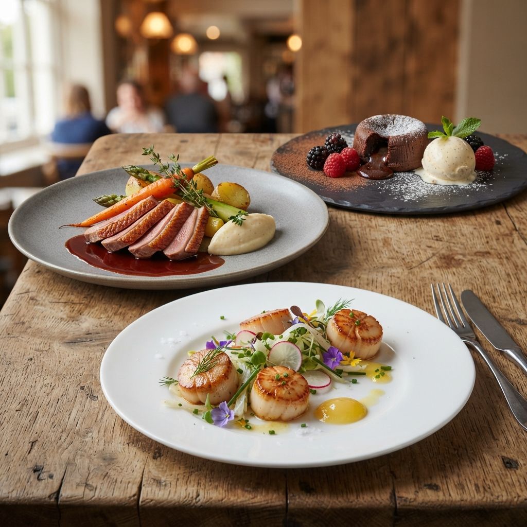 3-gangen chef's menu