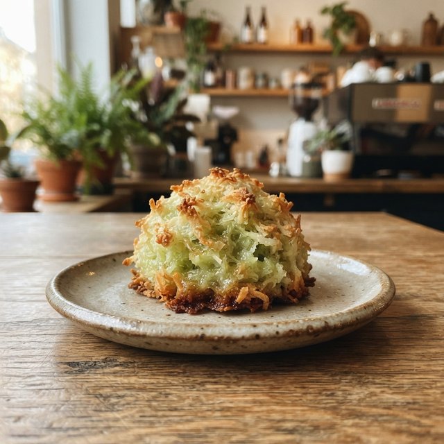 Pandan Kokos Makaroon