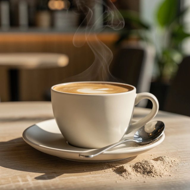 Mushroom coffee