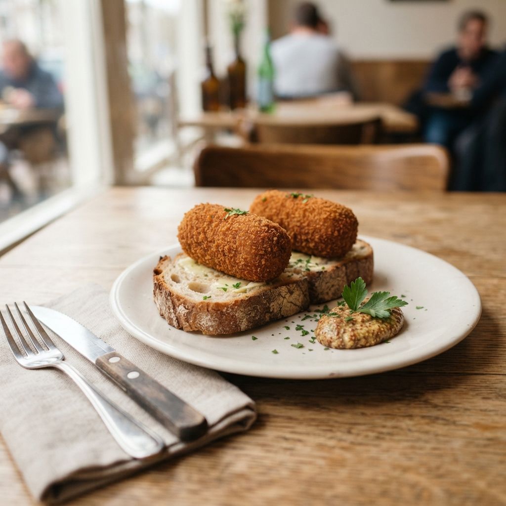 Kroketten op Brood