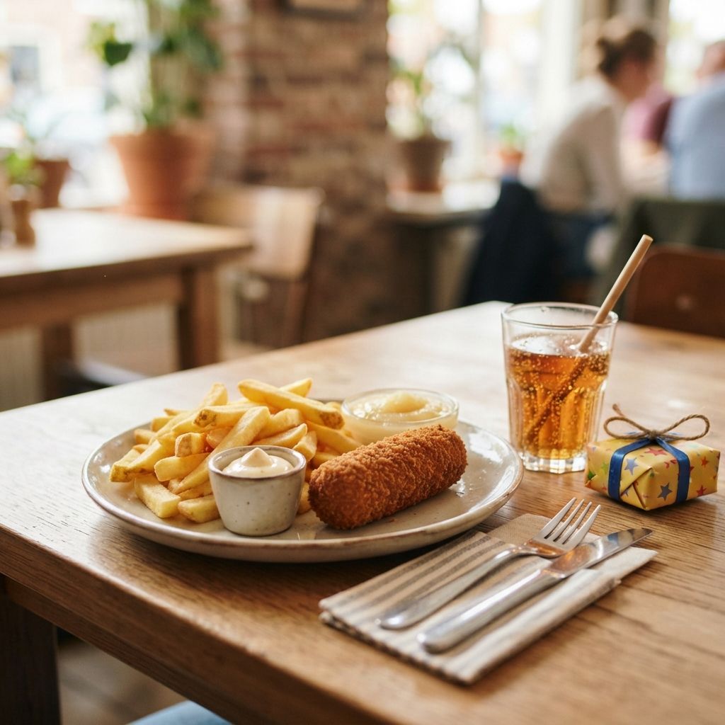 Menu voor onze kleine genieters