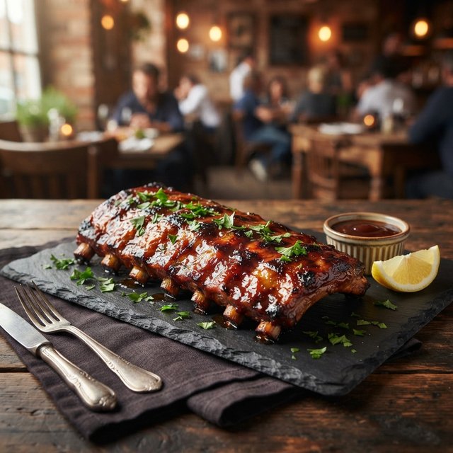 Spareribs 500 gram van de grill