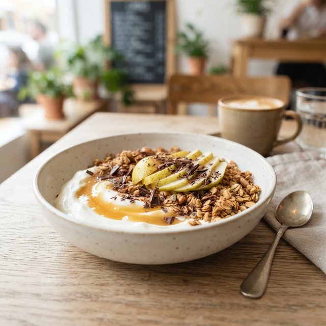 Pear & Chocolate Granola