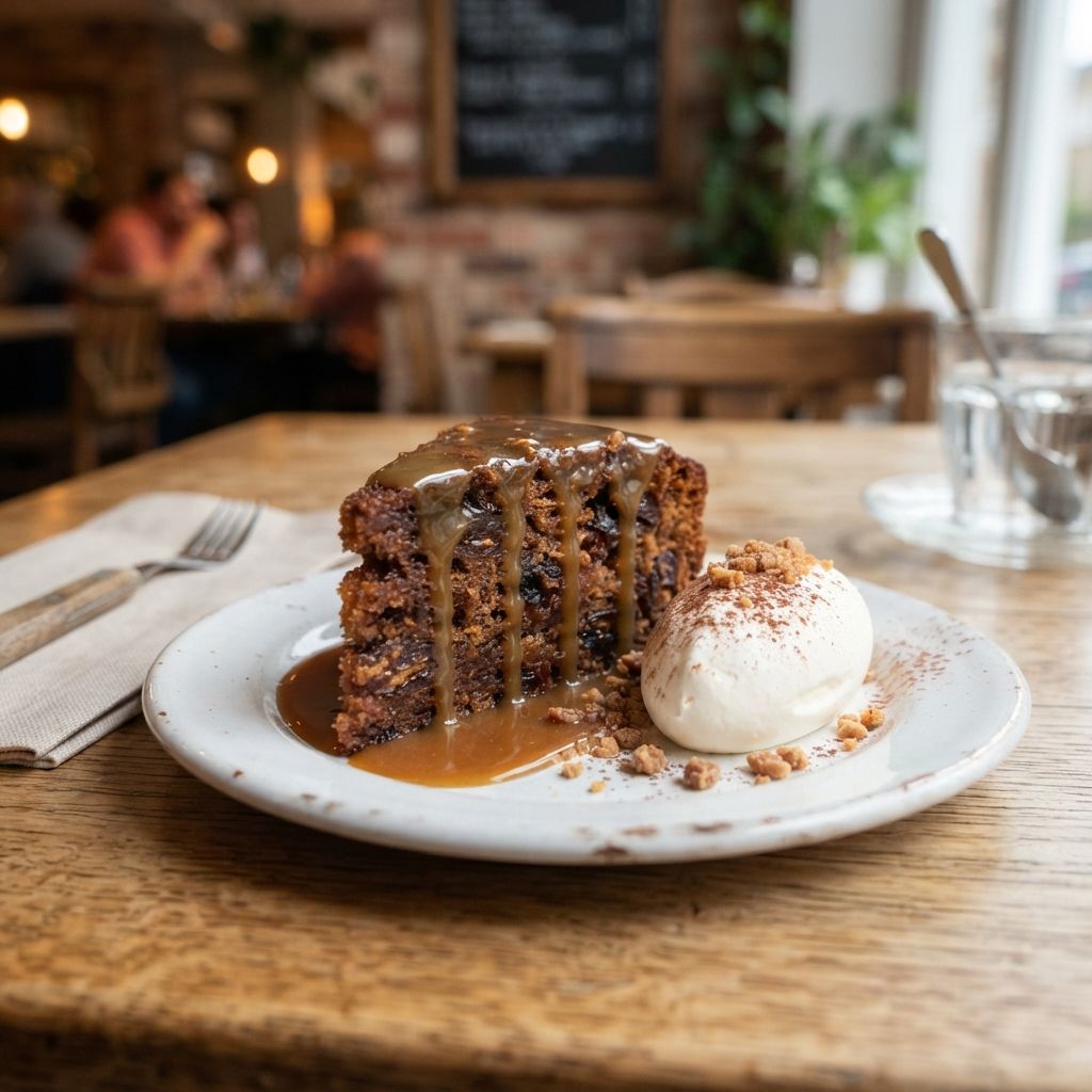 Sticky toffee cake