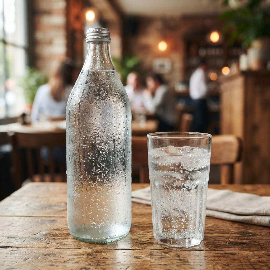 Fles bruiswater 1L