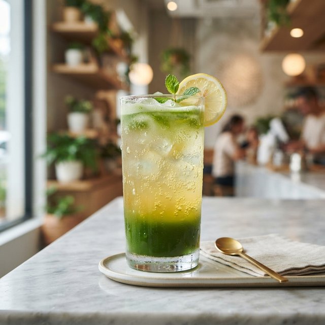 Matcha Yuzu Sparkling