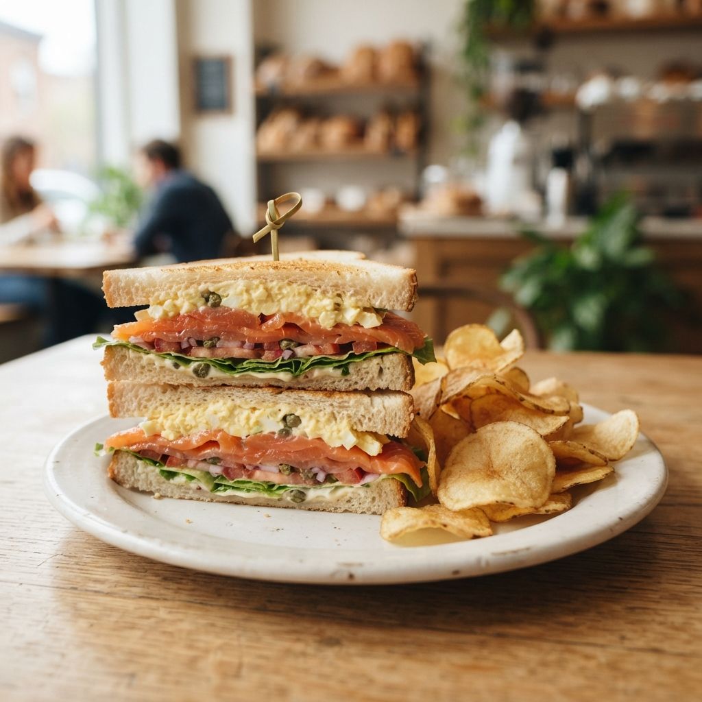 Club Sandwich Salmon