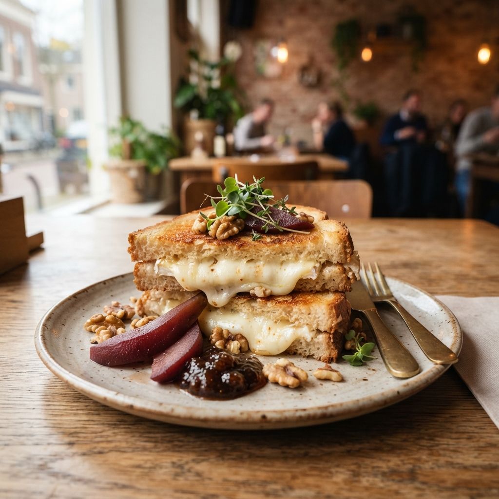 "Flinke" Croque Geitenkaas