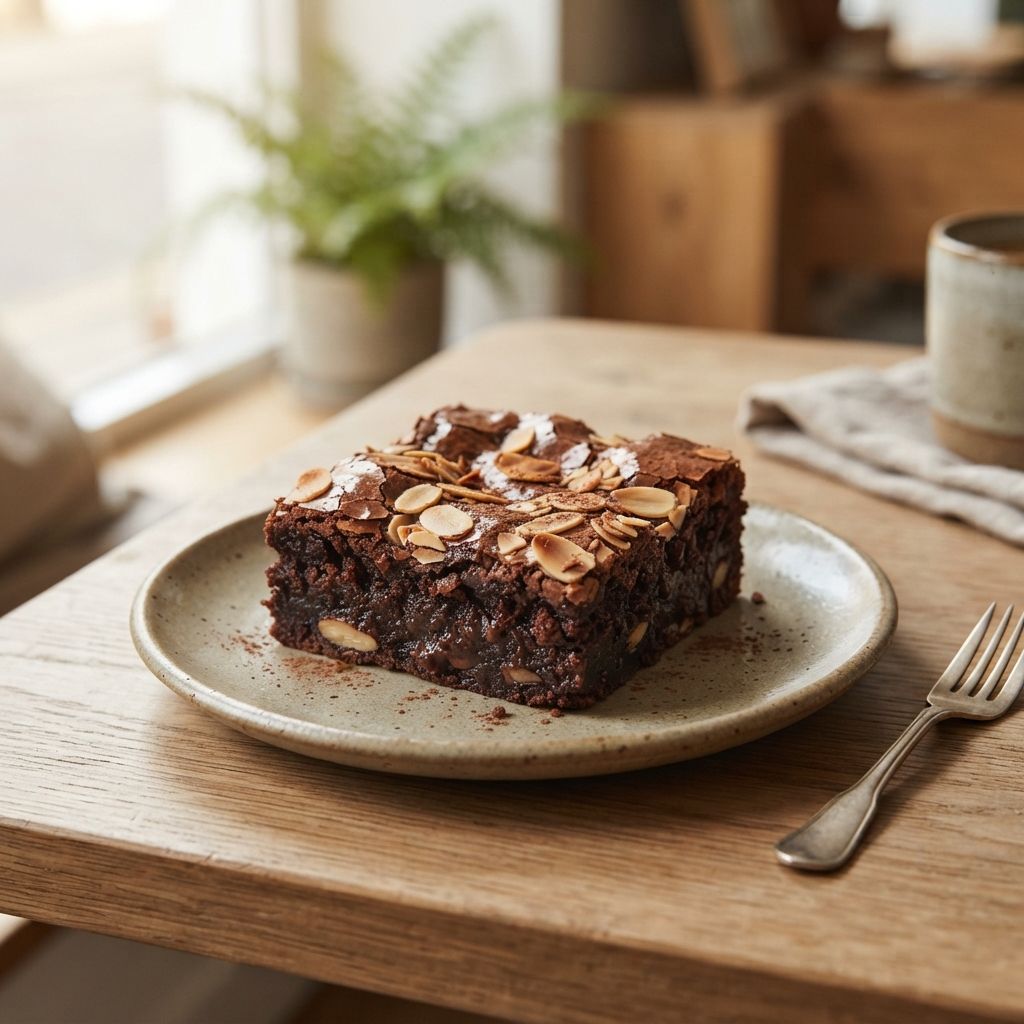 Chocolate Almond Brownie