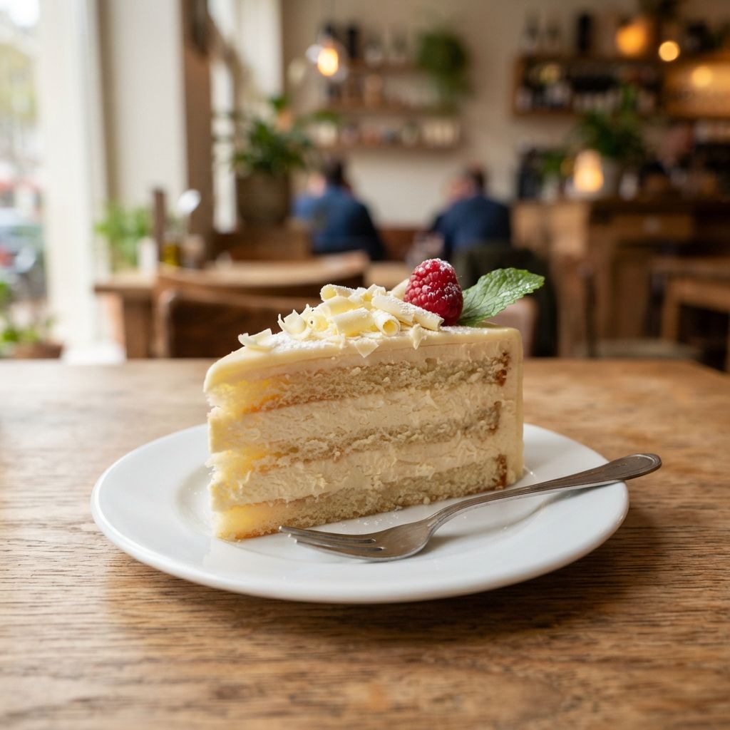 Witte Chocolade Gebak