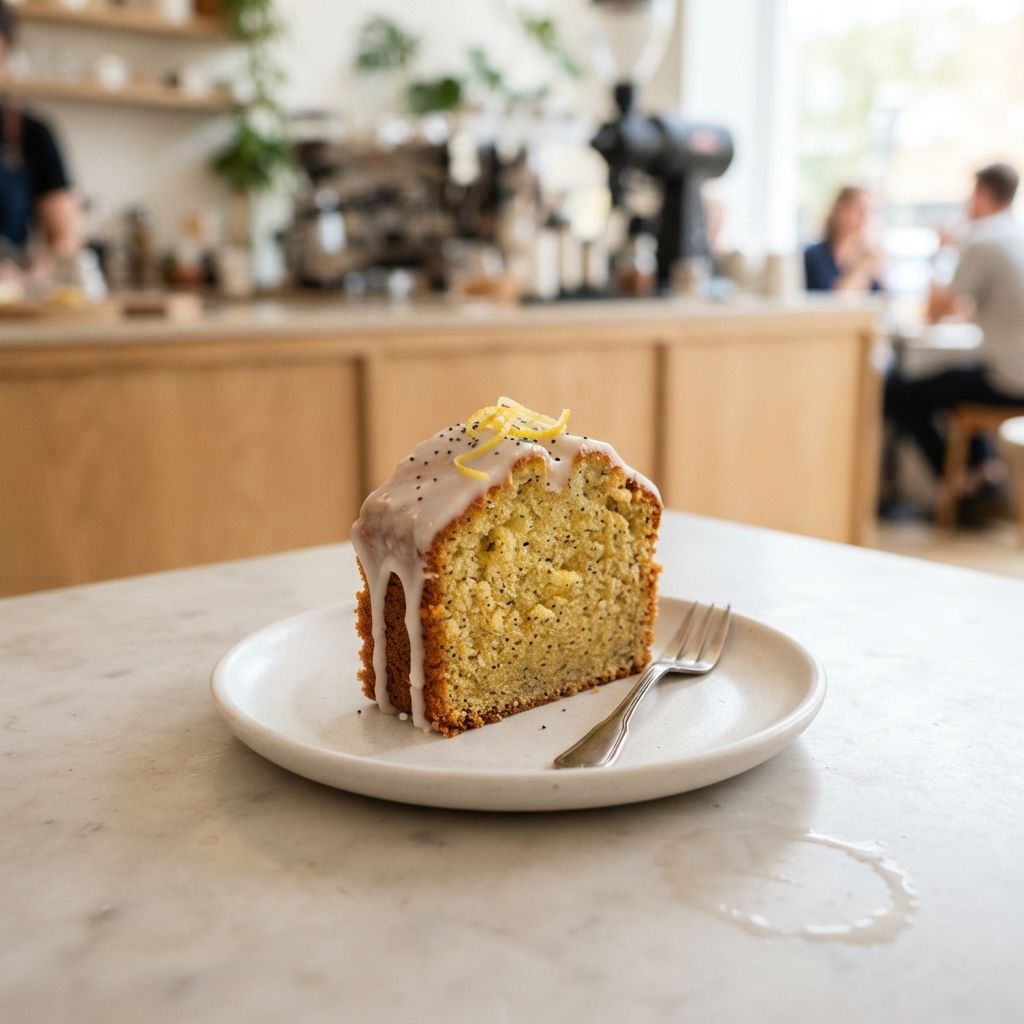 Lemon poppyseed cake