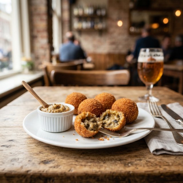 Vegetarian Bitterballs (6 pcs)