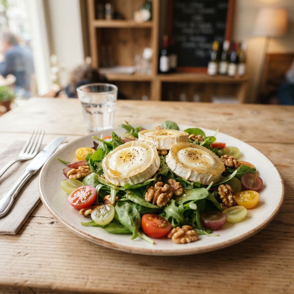 Salade met Geitenkaas