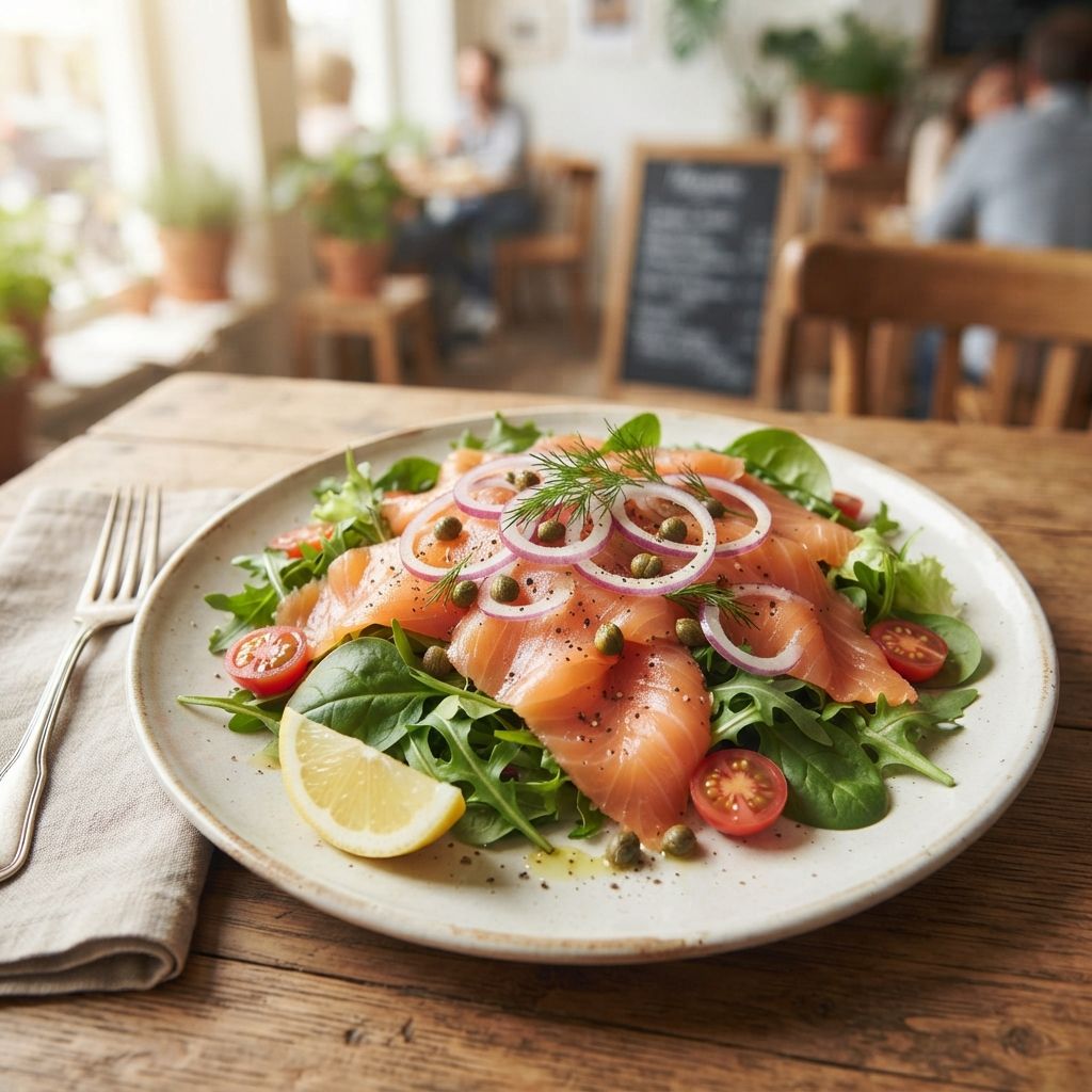 Salade Gerookte Zalm
