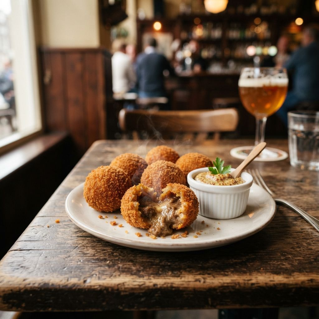 Bitterballen / Leffebier Bitterbal