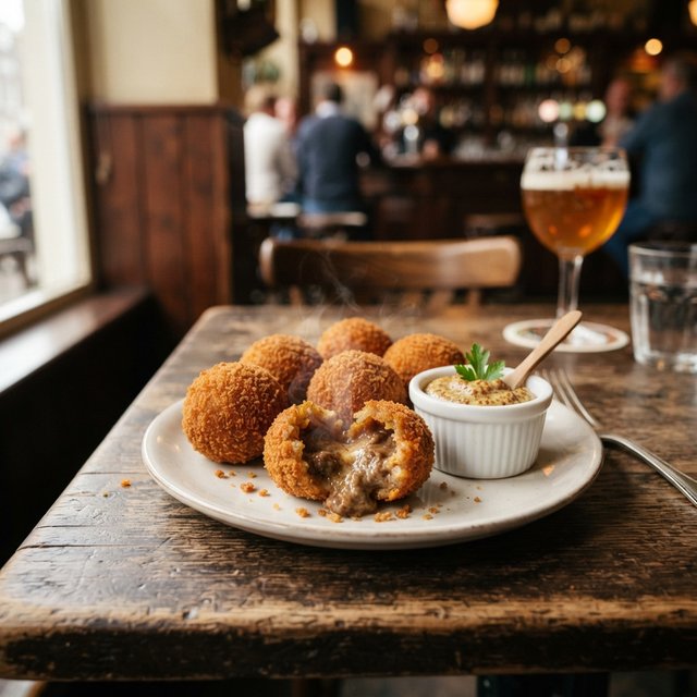 Bitterballen / Leffebier Bitterbal