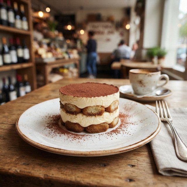 Tiramisu taartje