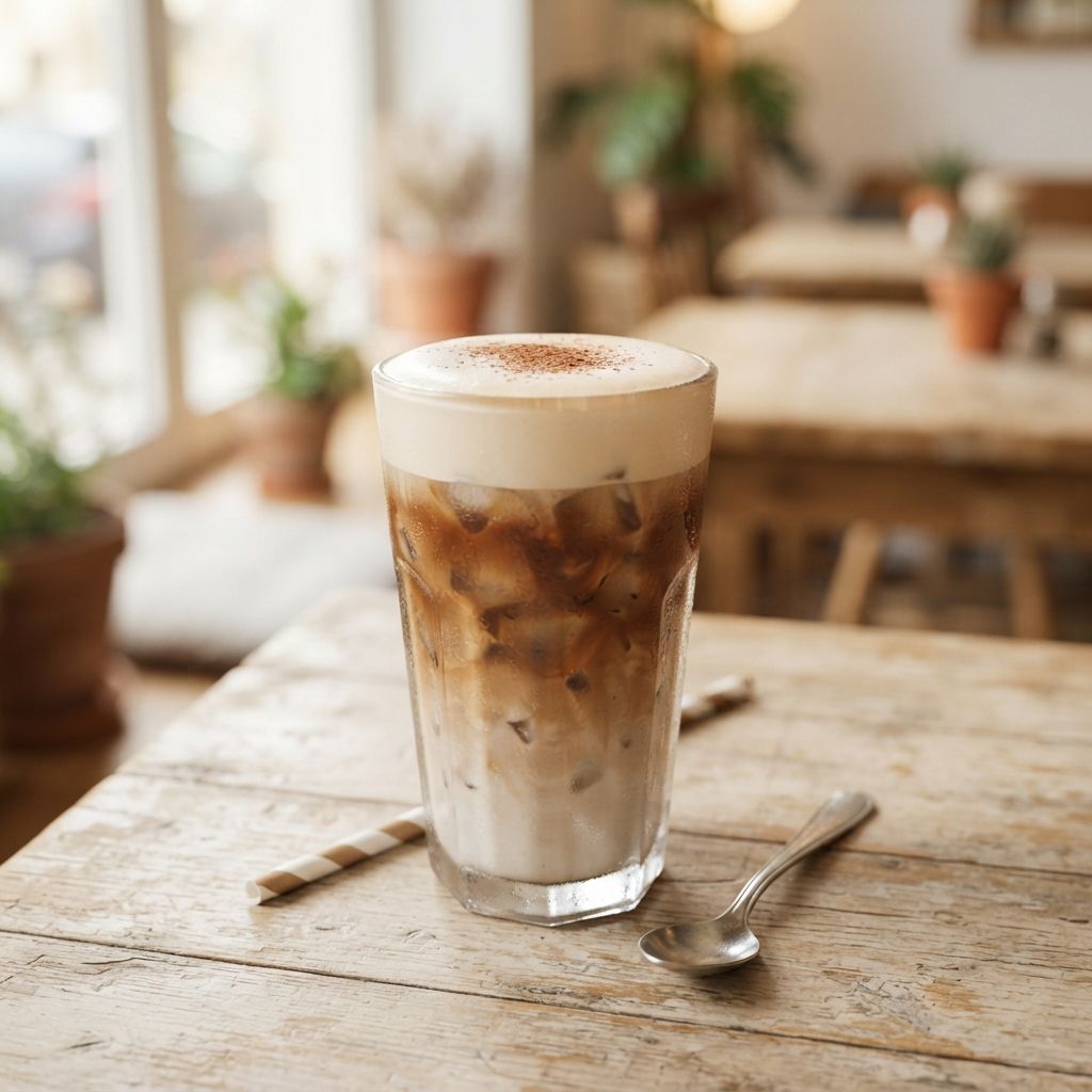 Iced cappuccino