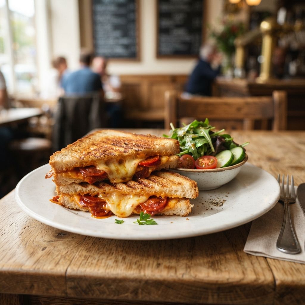 Tosti Kaas & Pittige Chorizo
