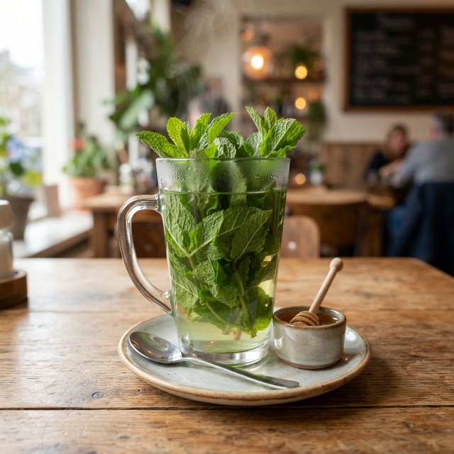 Verse Muntthee / Fresh Mint Tea
