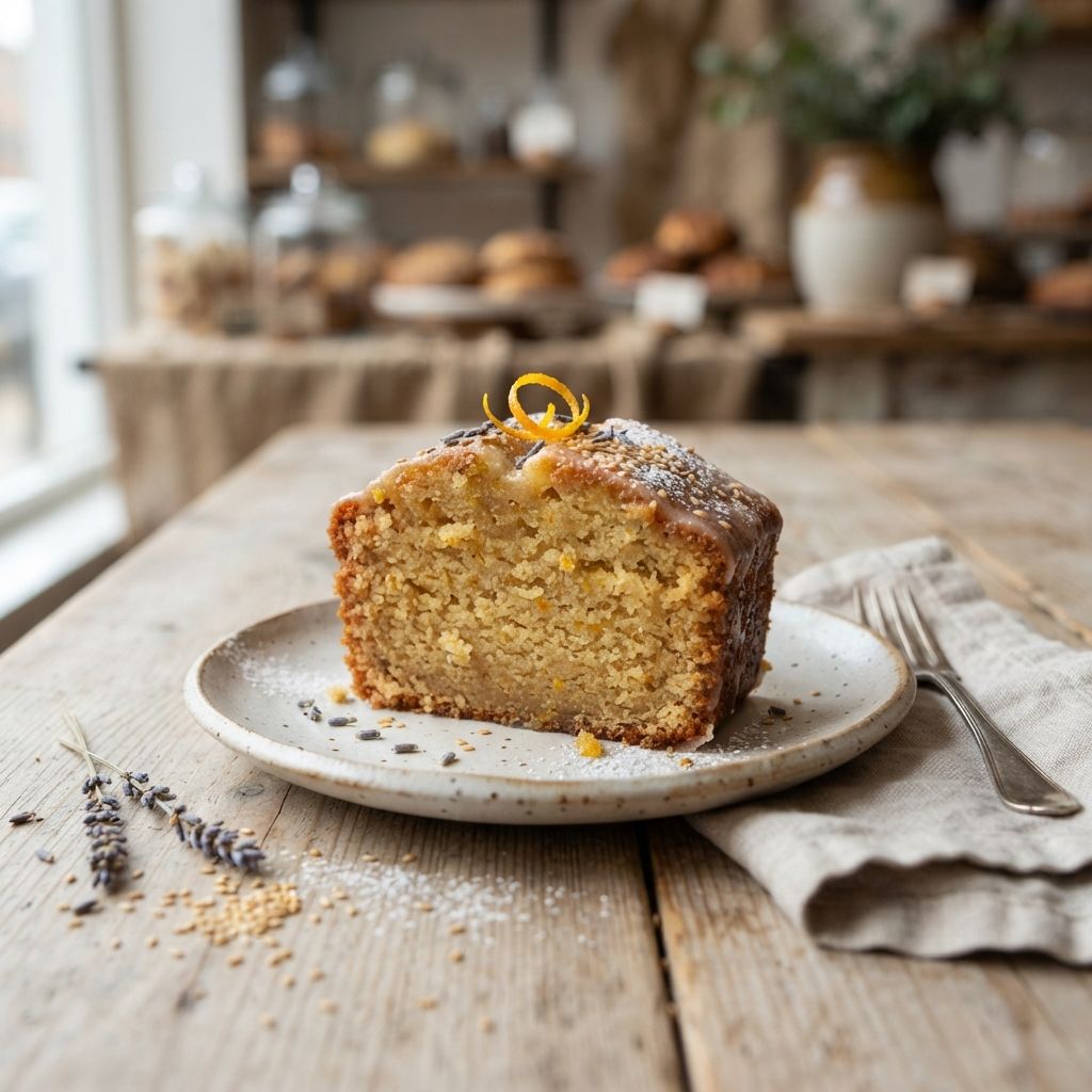 Amandel citrus cake