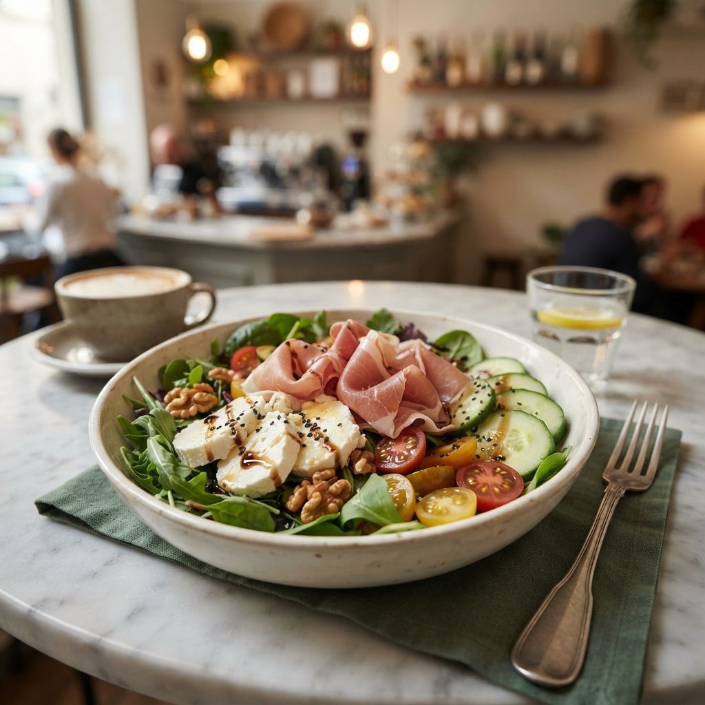 Goat cheese & Parma ham