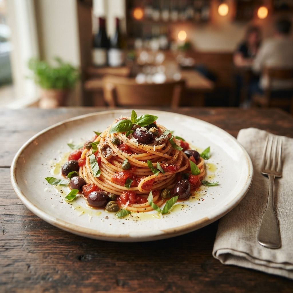 Pasta alla Puttanesca